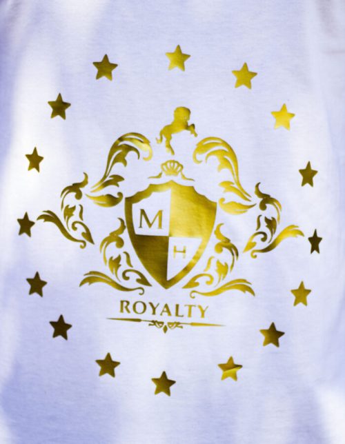 MH Royalty V- neck T-shirts - Image 3