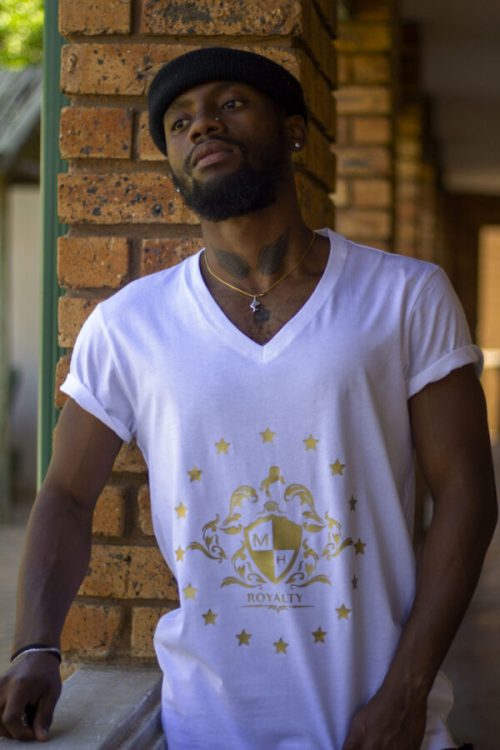 MH Royalty V- neck T-shirts