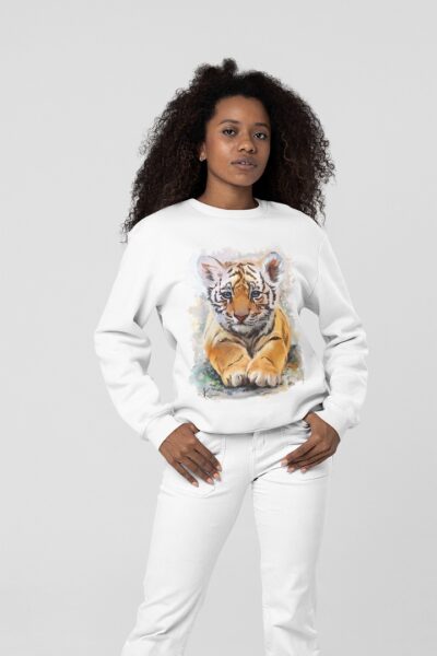 Cub crewneck sweatshirt (White)