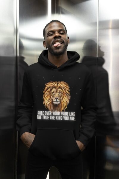 Lion Print hoodie