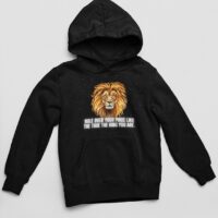 Lion Print Hoodie