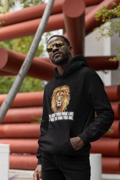 Lion Print hoodie