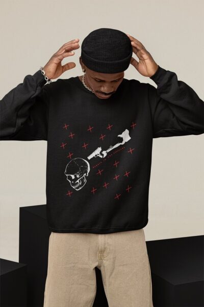 Money power Respect Crew neck sweater 1