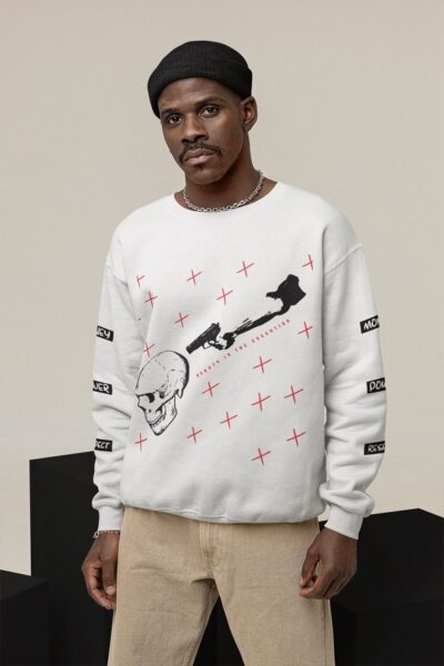 Money power Respect Crew neck sweater