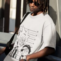 Ricky and Morty Oversize Round neck t-shirt