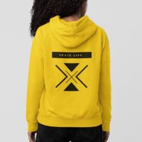 SX8 Life roller skating girl hoodie