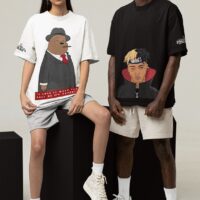 SK Poppa And Xxxtentacion Unisex oversized T-shirt