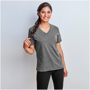 T Shirts Designs with the Michigan Melange V-Neck
