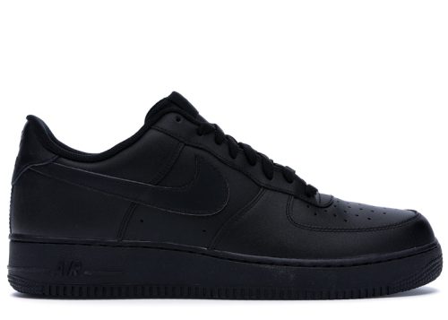 Nike Air Force 1 Low '07 Black Sneakers - Image 13