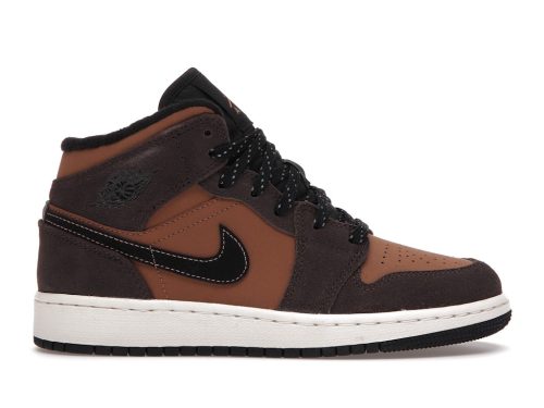 Nike Air Jordan 1 Mid SE "Dark Chocolate" Sneakers
