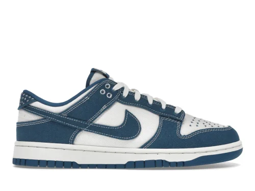 Nike Dunk Low "Industrial Blue Sashiko" Sneakers