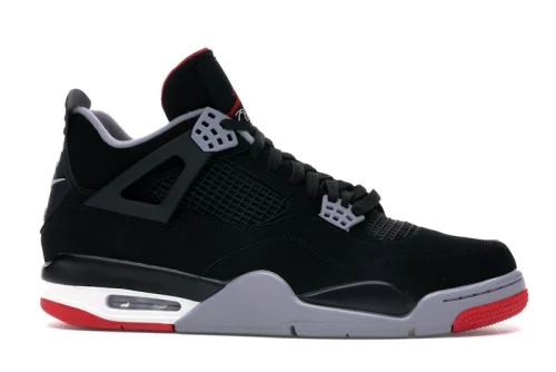 Air Jordan 4 Retro "Bred" Sneakers
