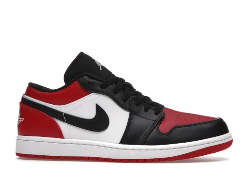 Air Jordan 1 Low "Bred Toe" Sneakers