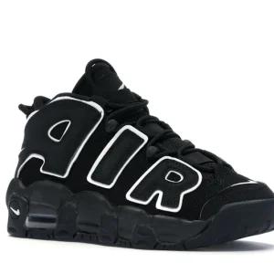 Nike Air More Uptempo Black & White Sneakers