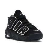 Nike Air More Uptempo Black & White Sneakers