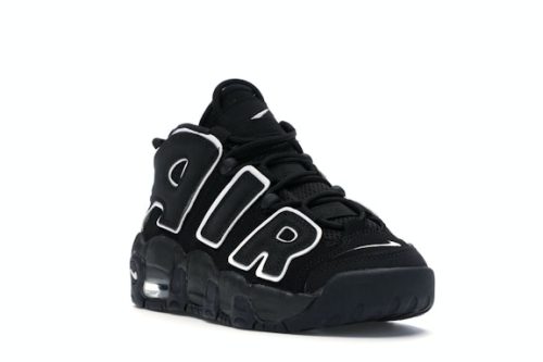 Nike Air More Uptempo Black & White Sneakers