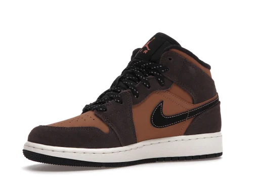 Nike Air Jordan 1 Mid SE "Dark Chocolate" Sneakers