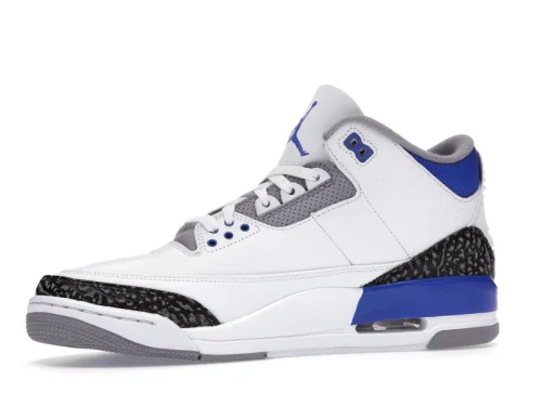 Air Jordan 3 Retro "Racer Blue" Sneakers