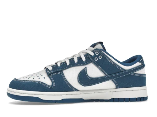 Nike Dunk Low "Industrial Blue Sashiko" Sneakers
