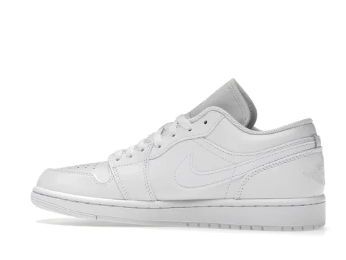 Air Jordan 1 Low "Triple White" Sneakers - Image 9