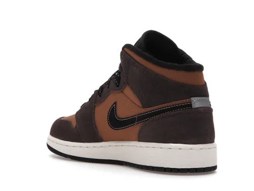 Nike Air Jordan 1 Mid SE "Dark Chocolate" Sneakers