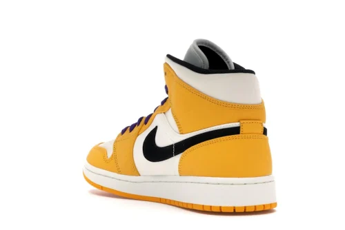 Air Jordan 1 Mid SE "Lakers" Sneakers - Image 7