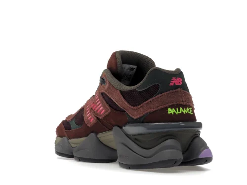 New Balance 9060 "Rich Oak Burgundy" Sneakers
