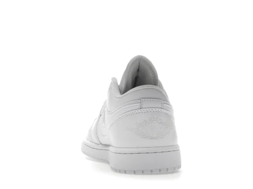 Air Jordan 1 Low "Triple White" Sneakers - Image 11