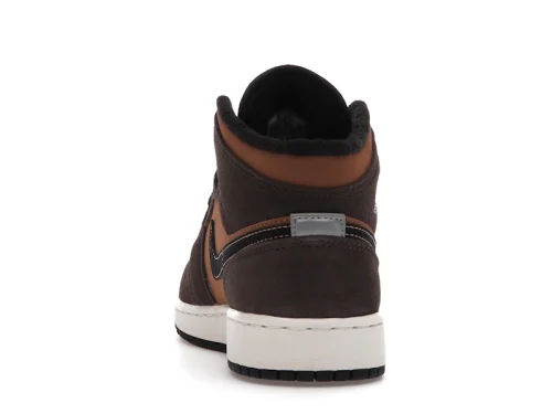 Nike Air Jordan 1 Mid SE "Dark Chocolate" Sneakers