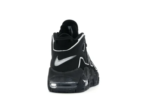 Nike Air More Uptempo Black & White Sneakers