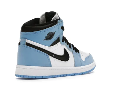 Air Jordan 1 Retro High "White University Blue Black" Sneakers - Image 2