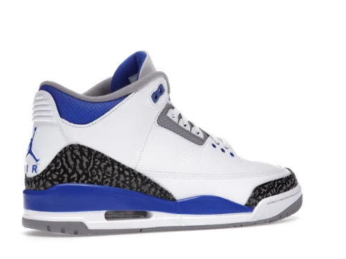 Air Jordan 3 Retro "Racer Blue" Sneakers