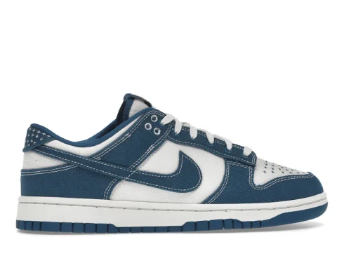 Nike Dunk Low "Industrial Blue Sashiko" Sneakers