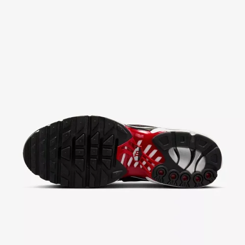 Nike Air Max Plus Pure Platinum/University Red Shoes - Image 2