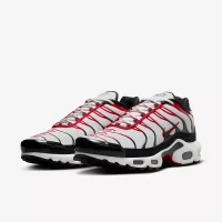 Nike Air Max Plus “Pure Platinum/University Red” Shoes