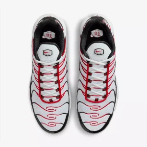 Nike Air Max Plus Pure Platinum/University Red Shoes