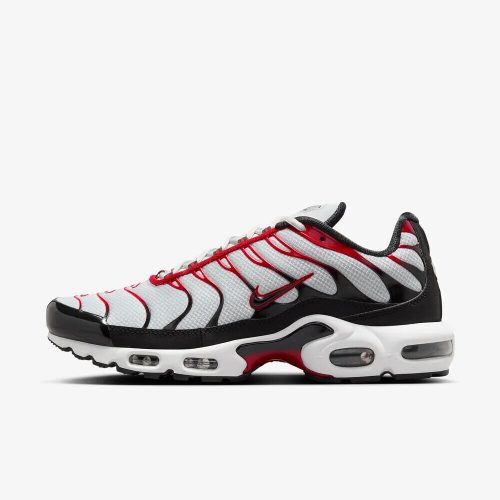Nike Air Max Plus Pure Platinum/University Red Shoes - Image 8