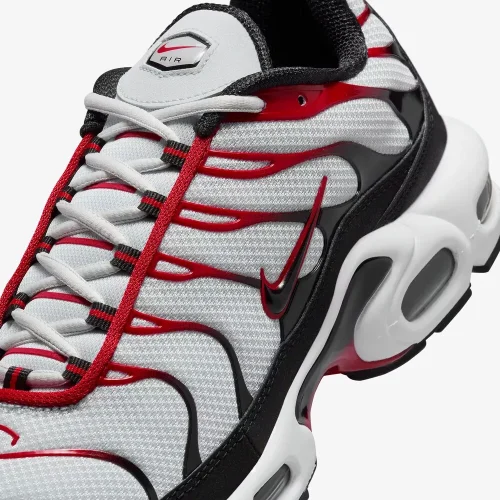 Nike Air Max Plus Pure Platinum/University Red Shoes