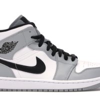 Jordan 1 Mid Light Smoke Grey