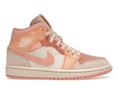 Jordan 1 Mid Apricot Orange - Image 2