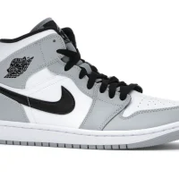 Jordan 1 Mid Light Smoke Grey