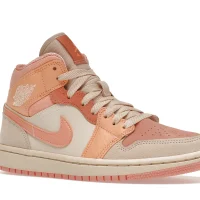 Jordan 1 Mid Apricot Orange