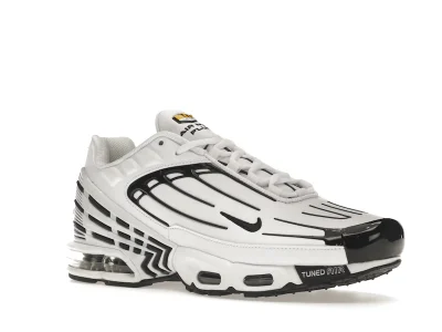 Nike Air Max Plus 3 Leather White Black - Image 3