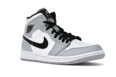 Jordan 1 Mid Light Smoke Grey