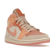 Jordan 1 Mid Apricot Orange