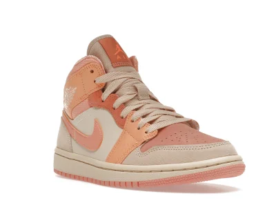 Jordan 1 Mid Apricot Orange - Image 5