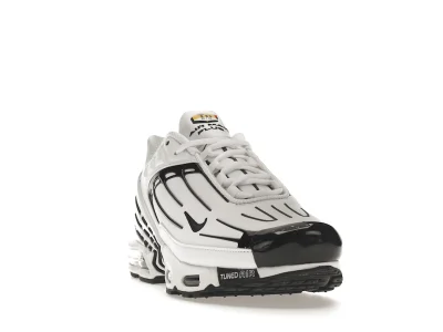 Nike Air Max Plus 3 Leather White Black - Image 4