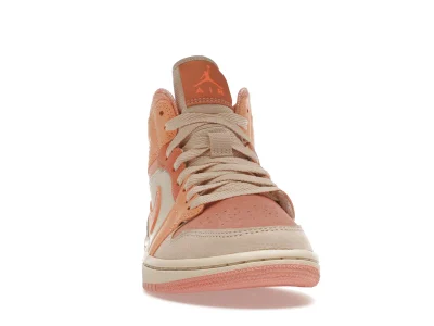 Jordan 1 Mid Apricot Orange - Image 6