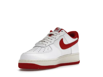 Nike Air Force 1 Low '07 White Gym Red - Image 6