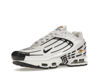 Nike Air Max Plus 3 Leather White Black - Image 6